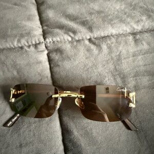 Cartier C sunglasses In brown/gold Gradient